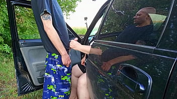 Mature Fat Amateur Mom Jerks Off Young Stepson In Public Carpark