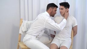 Missionary Fellows:voyeur Sleek Bods Entwined in Backroom
