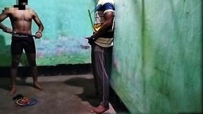 Gym Muscular Twink Boy Masturbate