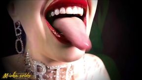 Binaural ASMR &amp; mindfuck! Jerk to my mouth and spit!