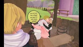 Old King pleasures Chubby Milf in Animated Fun