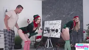 Christmas Magic With Naughty Elves Get Ready For A Wild Ride! - Featuring - Little Lily, Molly Little And Codey Steele