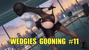 Wedgies Gooning #11: Bratty Domme's Endless Panty Tugs
