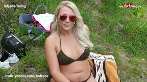 ”MyDirtyHobby - Big Breasted German girl caught him spying”