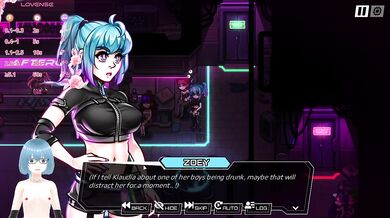 Neon Nights 3 the femboy hentai gamer gets stuffed