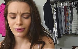 Lana Rhoades starting to enjoying her stepbrothers big cock