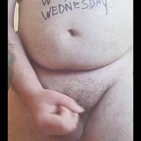 Wobbly Wednesday Washroom Wank