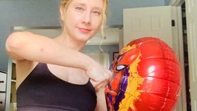Mean Girlfriend Plays Dick Punching Balloon Game With You