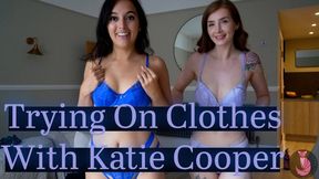 Trying On Clothes With Katie Cooper