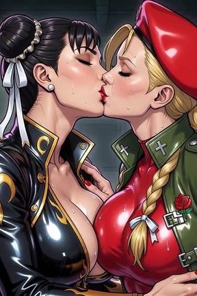 Chun Li and Cammy Hot Cleavage