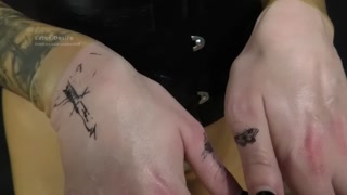 I show you my tattoos Latex Rubber