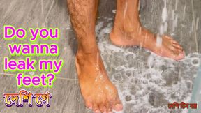 Asian gay couple get shower after fuck, desi teen boy leak the bf feet. big black bangla cock boysex