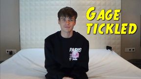 Extremely Ticklish 22 year old Straight Twink Gage!