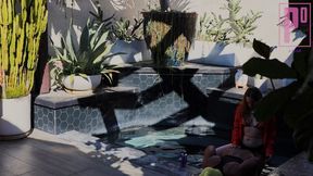 Sexy Luxury Vacation Pool Pegging