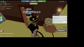 Tight noob gets railed by giant bloxy cock