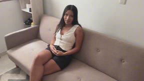 cachonda morena quiere ver como follo