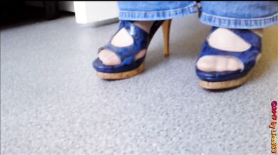 Lina's Sexy Nylonfüsse