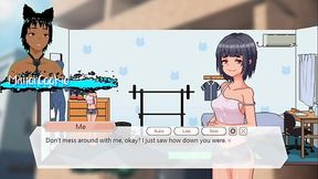 Delivery Hot - Delivering packages and meeting Sakura who likes to work out and protein like cum
