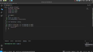 #25 Pointers arithmetic