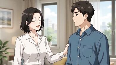 Real estate agent gets fucked in her own bedroom