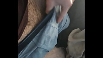 21 year old shows his soft cock