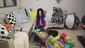 Inflating a rhino inflatable copy