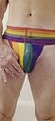 Solo male fetish: jeffy lovey wetting panties set