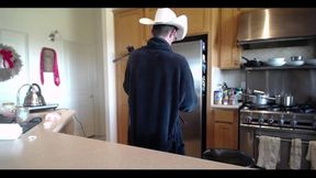 Making Prim Rib and Jacking off