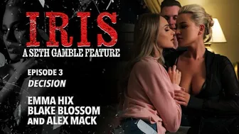 Emma Hix and Blake Blossom Share Alex Mack's Big Cock in Passionate Threesome