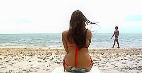 Hanging low at Monster Beach