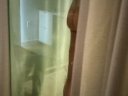 Trans Woman Showering While Girlfriend Watches | Casey Kisses