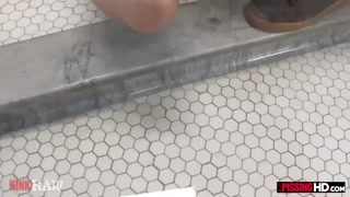 Naughty Asian Annie Cruz gets a mouthful of pee