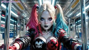 harley quinn’s naughty little crime spree (parody) ~ ai-generated