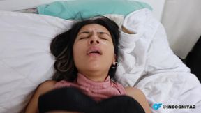 Real sensual sex ends cumshot on a busty beauty&#039;s tight body