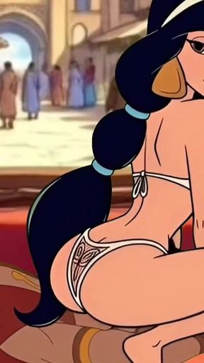 Dominant Princess Sits Her Ass on a Cuckold's Face and Experiences Pleasure and Orgasm