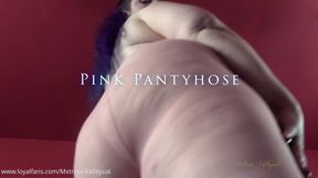 Pink Pantyhose Ass Worship
