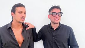 She calls 2 guys while her husband is out of the house to get fucked with TWO COCKS IN HER PUSSY