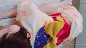 [intro] Yukata girl's blowjob from observation of a girl in a yukata