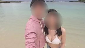 【vlog】沖縄旅行#2-白い砂浜と青い海-今年初の水着-夏の始まり