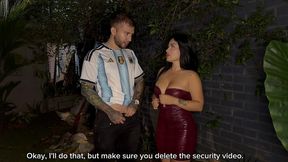 full video!! my neighbor asks for dirty sex to keep from reporting me - alejandra palacios