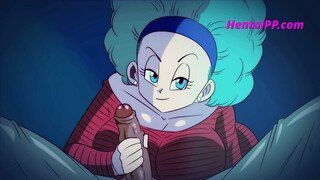 Bulma From Dragon Ball Z Blow Jizz-shotgun With Passion ( Parody Anime )