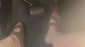 Horny A Fast Driving Birkenstocks