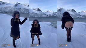 suite de ma derniere journee en norvege avec toujours des temperatures ...