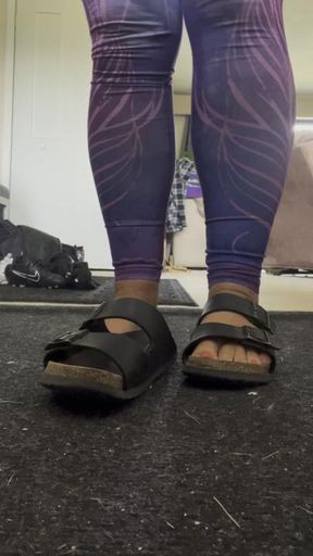 Sliding into my well worn birks