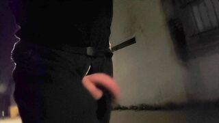 Juggling my beefstick in the public street, in slow-mo ! :)
