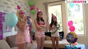 Hot milfs fuck themselves with dildos after vibrators on their clits