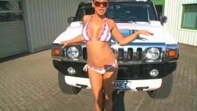 hot chicks at car wash - pornstars - mandy bright & antinia la rouge & jasmine la rouge