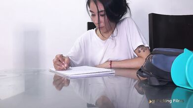 Her stepmom ruins his house with her cheating as doggy rips deep ass slapping hot wife
