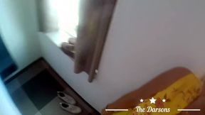 I ordered roomservice and she fucked my cock - TheDarsons