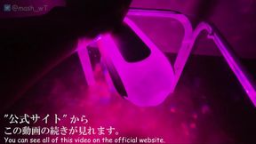 ASMR: Glass dildo penetrates deep, intense pounding leads to squirting orgasm
